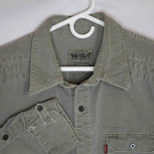 Levi Two Horse Brand Western L/S Shirt Size XL